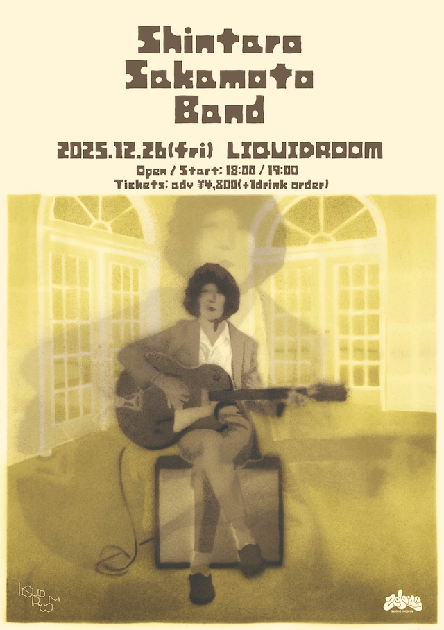 『坂本慎太郎 LIVE2025』フライヤー
