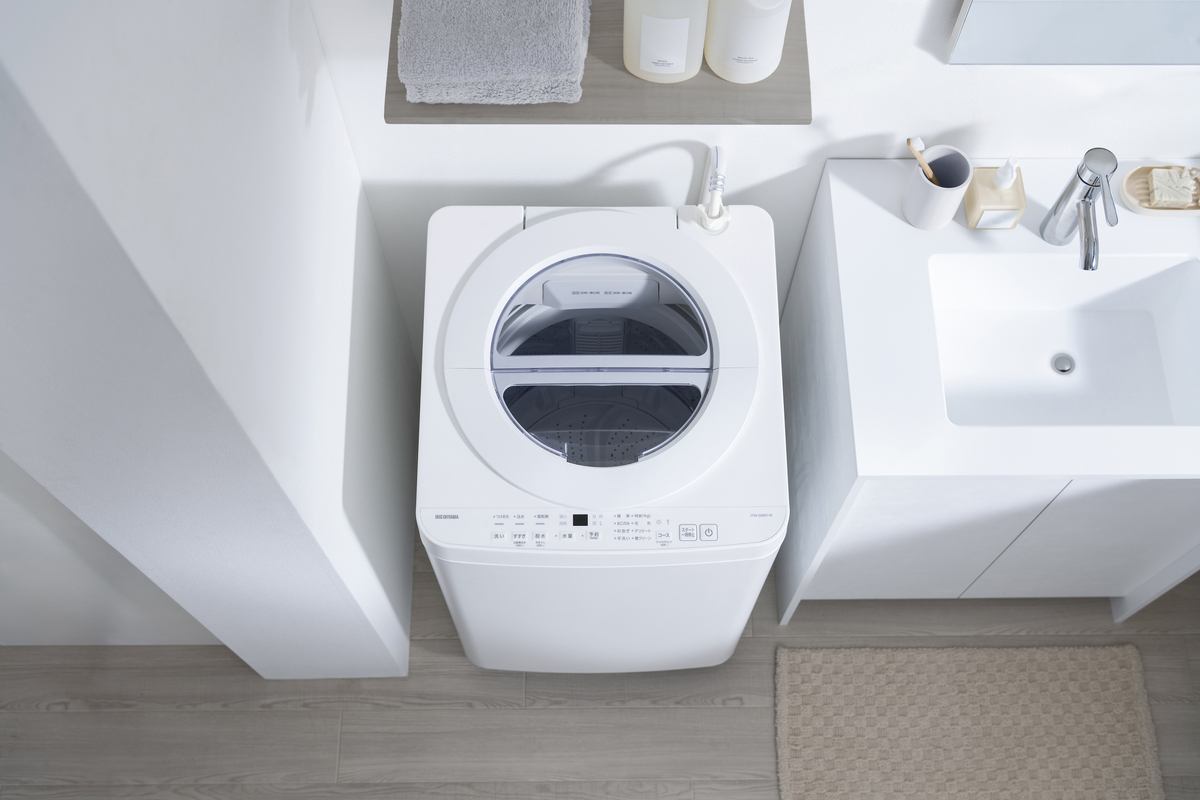 アイリス、9分完了の洗濯機登場