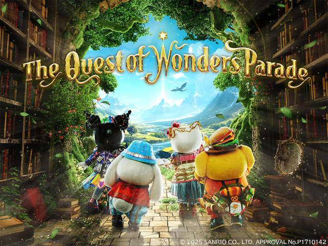 Revo、サンリオピューロランド35周年メインパレード『The Quest