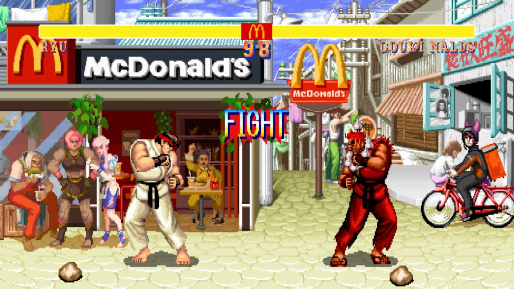 リュウＶＳ豪鬼ナルド