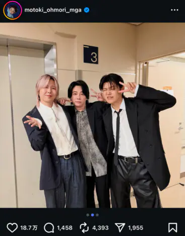 Mrs. GREEN APPLE 若井滉斗、学ラン姿のレアショット 「違和感が全く