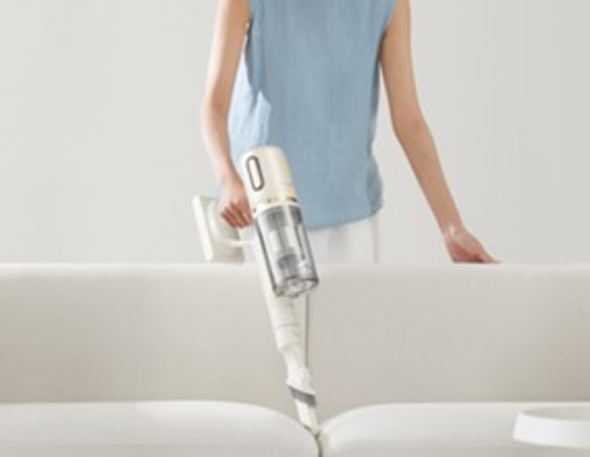 900gの軽量スティック掃除機の画像