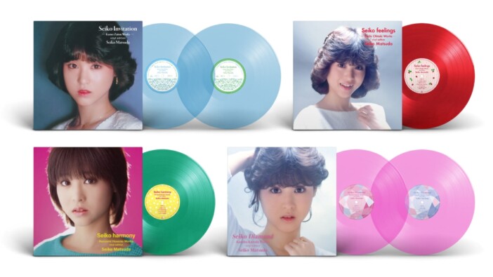 松田聖子、作曲家別企画4作をLP発売