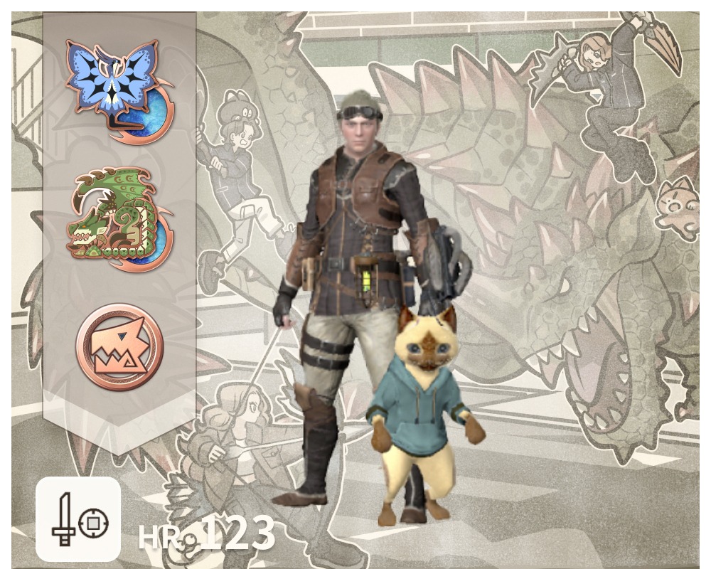 タケウチリョースケ描きおろしイラストの「限定ギルドカード」