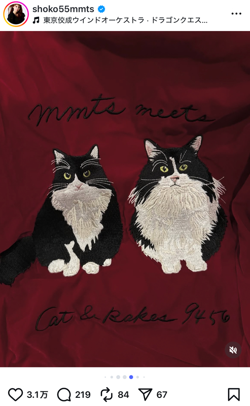 中川翔子 公式Instagramより