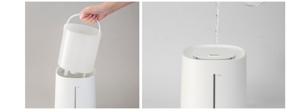 ニトリ、2WAY給水の進化系加湿器の画像