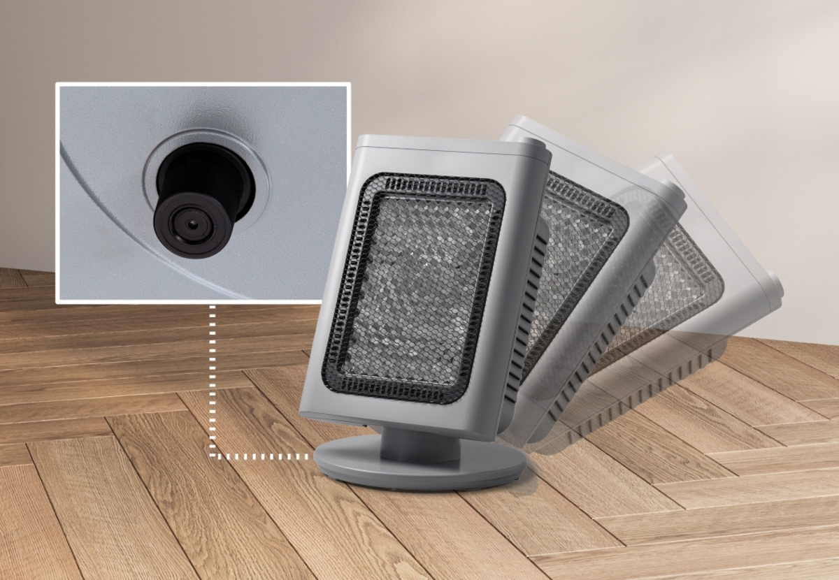 ヤマダ、熱を集める小型ストーブ発売の画像