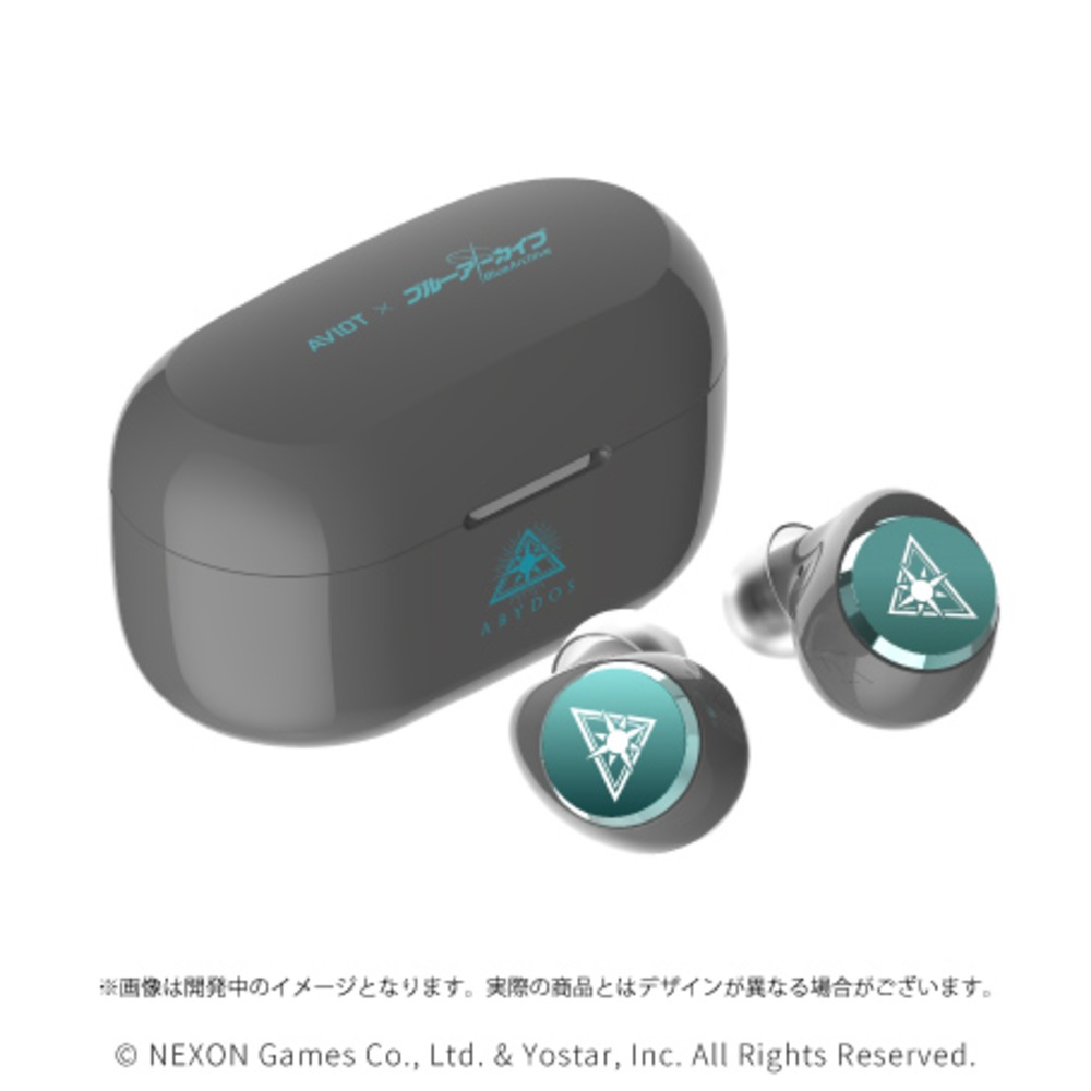 AVIOT ×『ブルーアーカイブ』のコラボイヤホン　外観