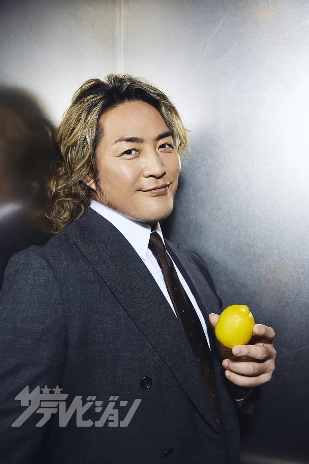 棚橋弘至が表紙の『月刊ザテレビジョン』の画像