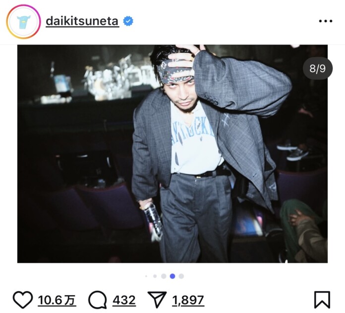 常田大希、ゾンビと踊ったオフショット