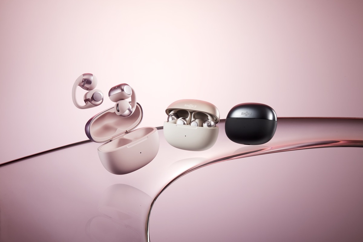 Shokz、イヤーカフに“ピンク”の画像