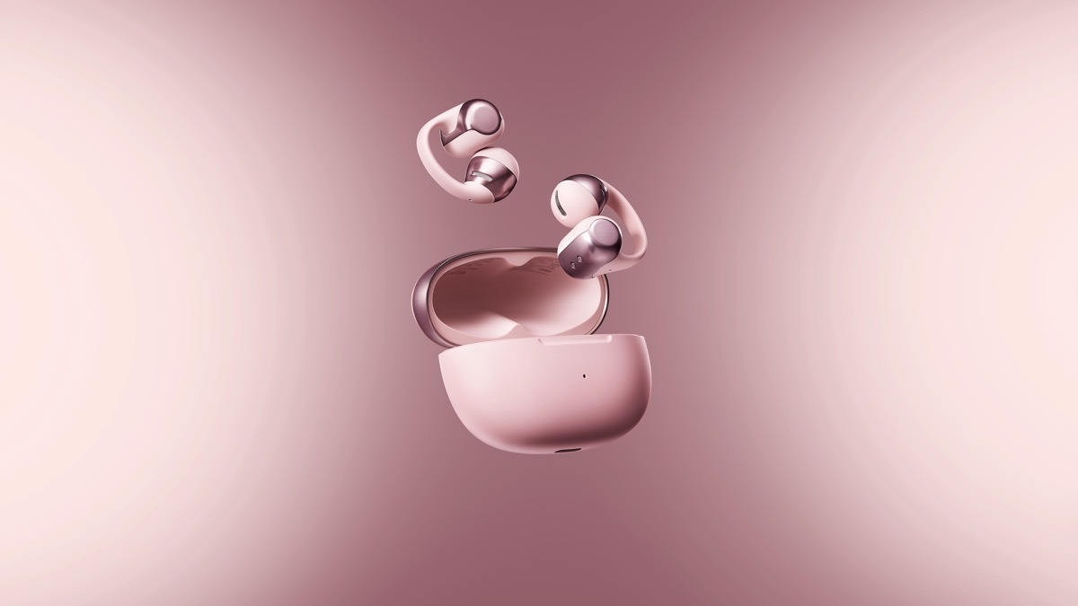 Shokz、イヤーカフに“ピンク”