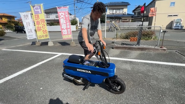 ねこかずが紹介したホンダの「モトコンポ 」