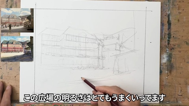 柴崎春通の水彩画