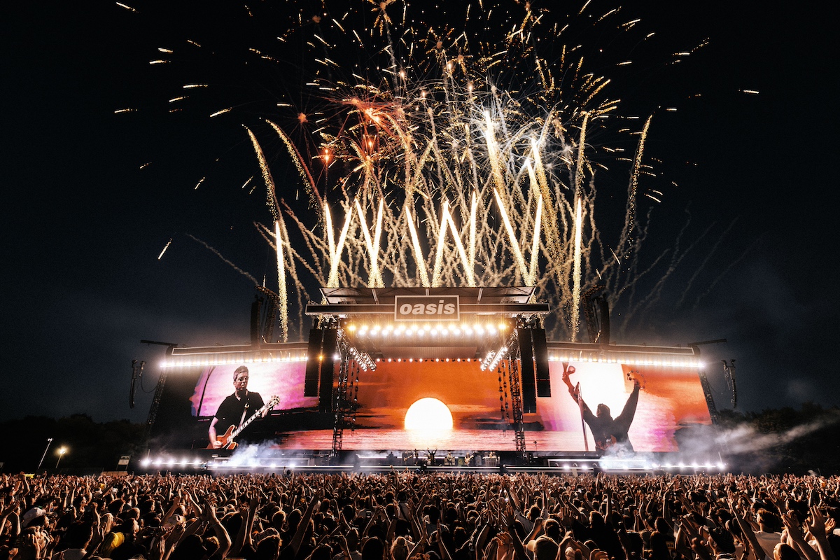 Oasis ライブ写真