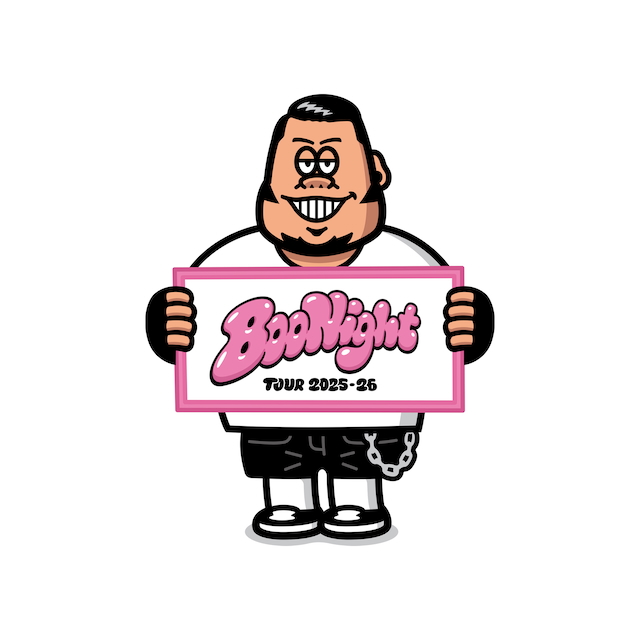 『Boo Night Tour 2025-26』ロゴ