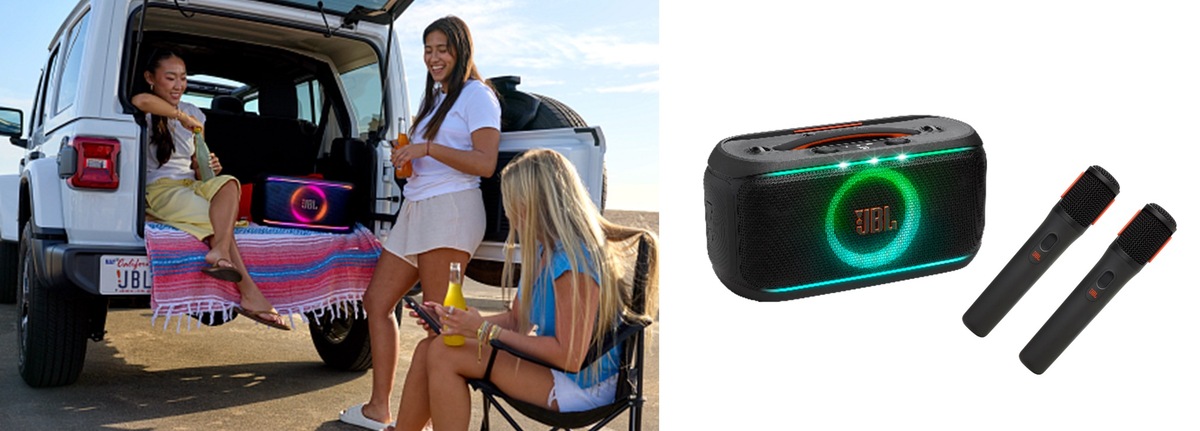 JBL、AI搭載パーティースピーカーの画像