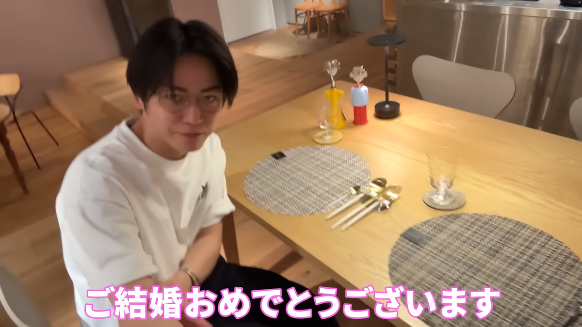 亀梨和也 YouTubeチャンネルより