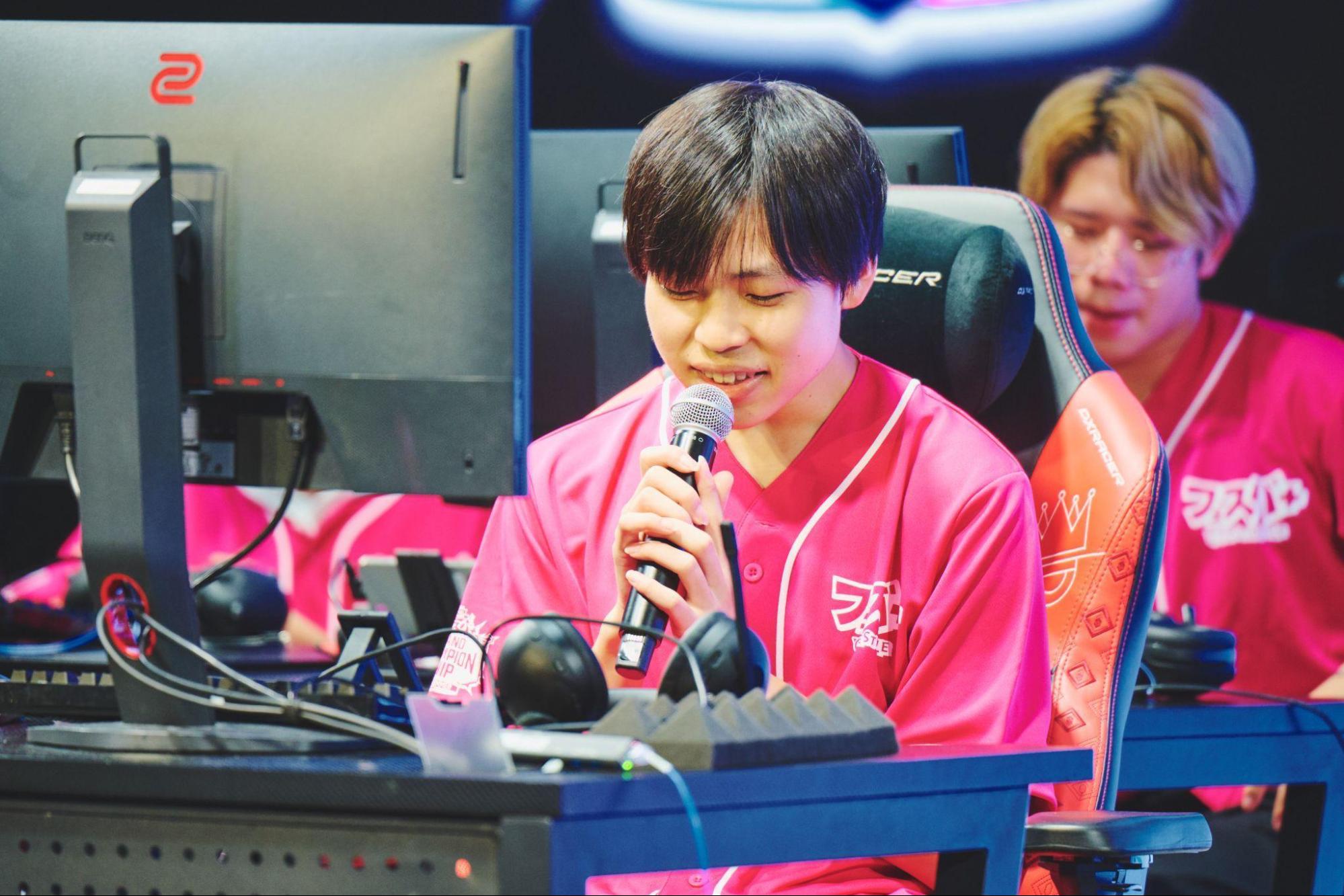 「えちゅこ親衛隊」のリーダー、ありす@Ark選手