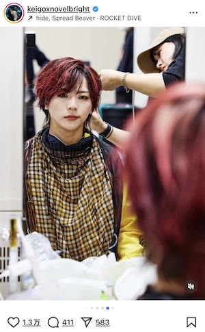 Novelbright、X JAPAN HIDEらに変身の画像