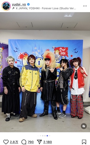 Novelbright、X JAPAN HIDEらに変身の画像