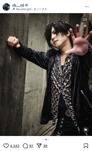 Novelbright、X JAPAN HIDEらに変身の画像