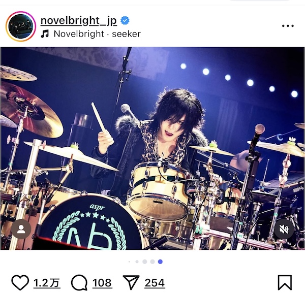 Novelbright、X JAPAN HIDEらに変身の画像