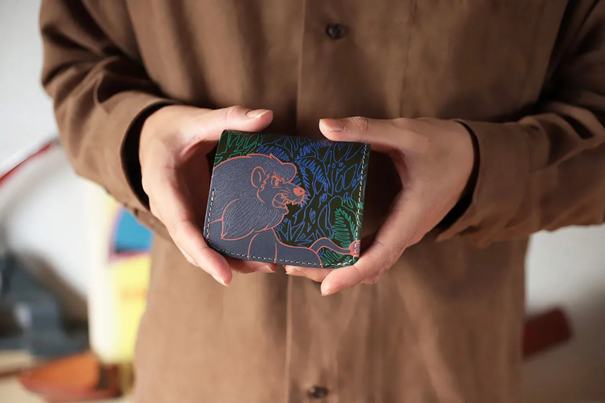 『ジャングル大帝』レオ パンジャのミニ財布の画像