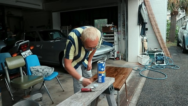 私物をリペアする所ジョージ