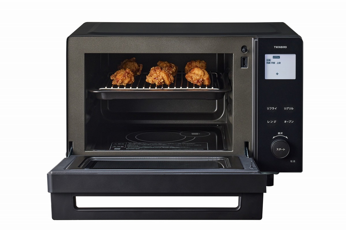 ツインバード、新型オーブンレンジの画像