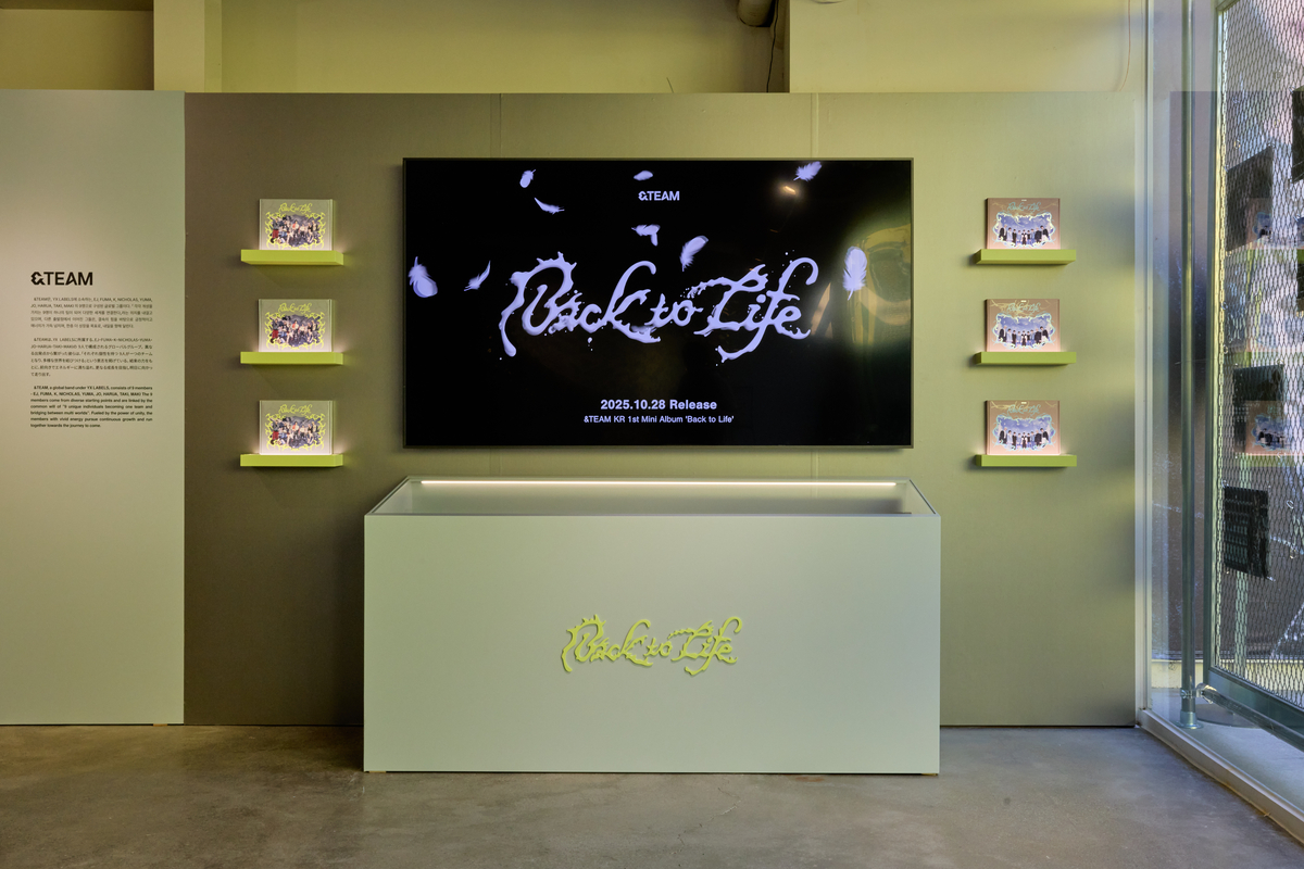 &TEAM ポップアップショップ