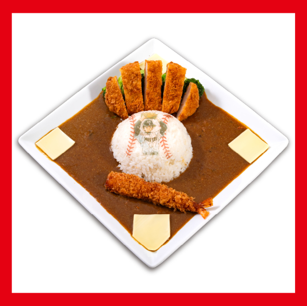 あだち充、画業55周年記念カフェメニューの画像