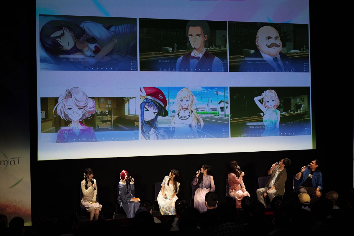 『anemoi』プロローグパーティーに登壇した声優陣
