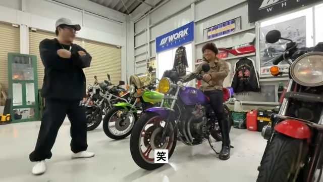 魔裟斗も興奮したバッドボーイズ佐田のガレージ