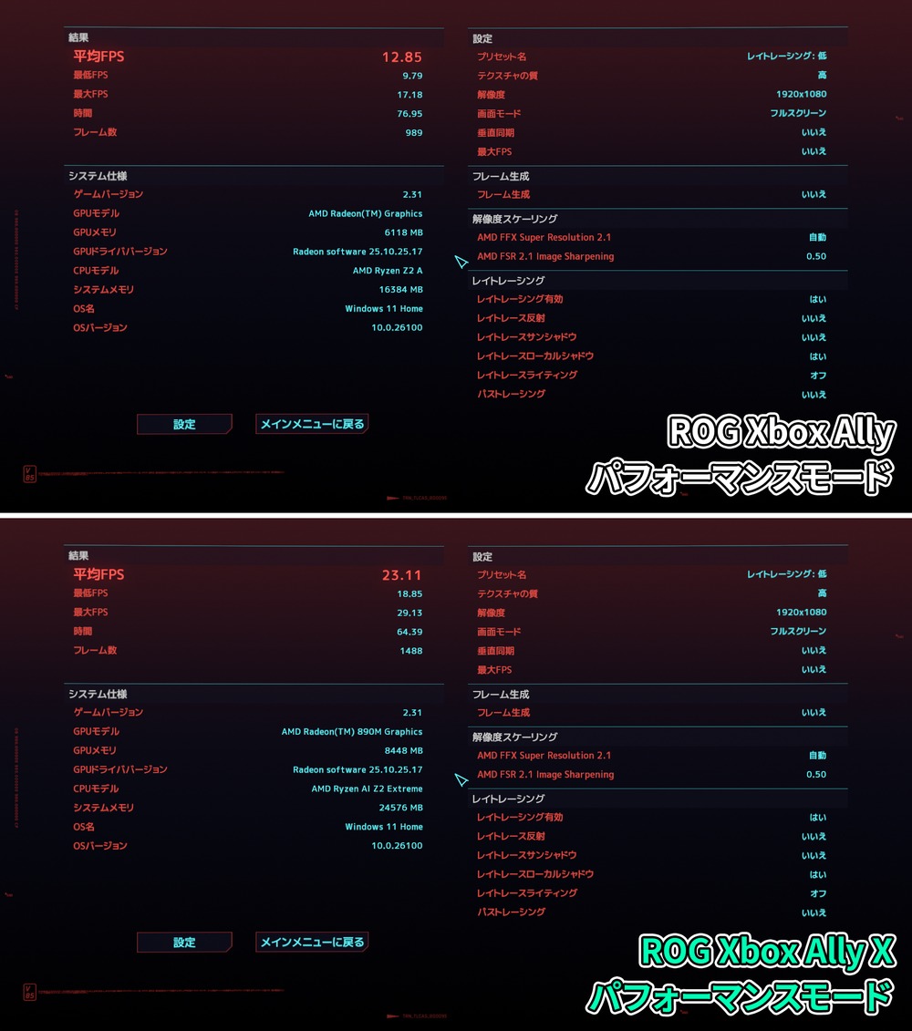 『ROG Xbox Ally X』レビューの画像