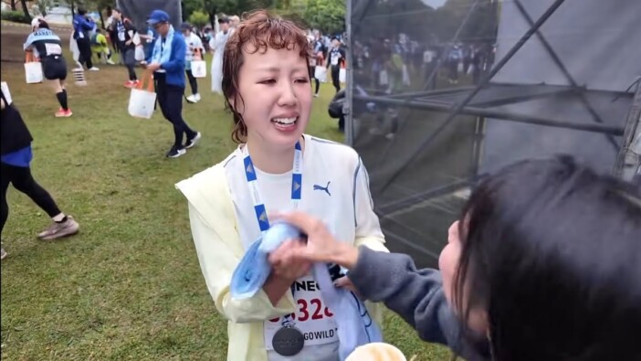 そわんわん、フルマラソン完走動画に反響