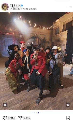 藤井 風「I Need U Back」MVオフショ公開の画像