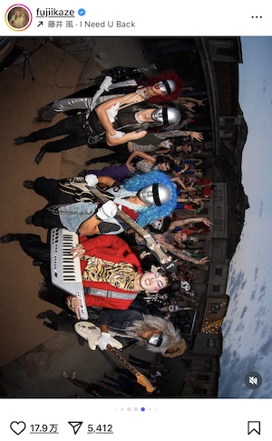 藤井 風「I Need U Back」MVオフショ公開の画像