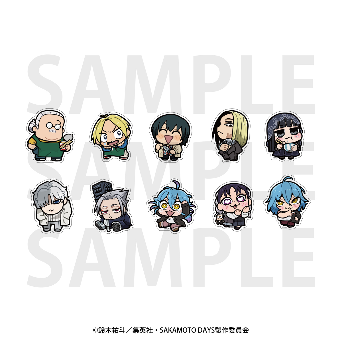 『SAKAMOTO DAYS』の新作グッズ発売の画像