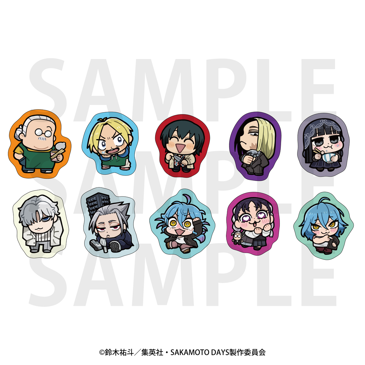 『SAKAMOTO DAYS』の新作グッズ発売の画像