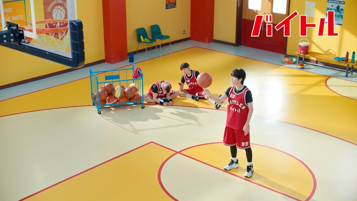 深澤辰哉、佐久間大介、向井康二「バイトル」CM写真