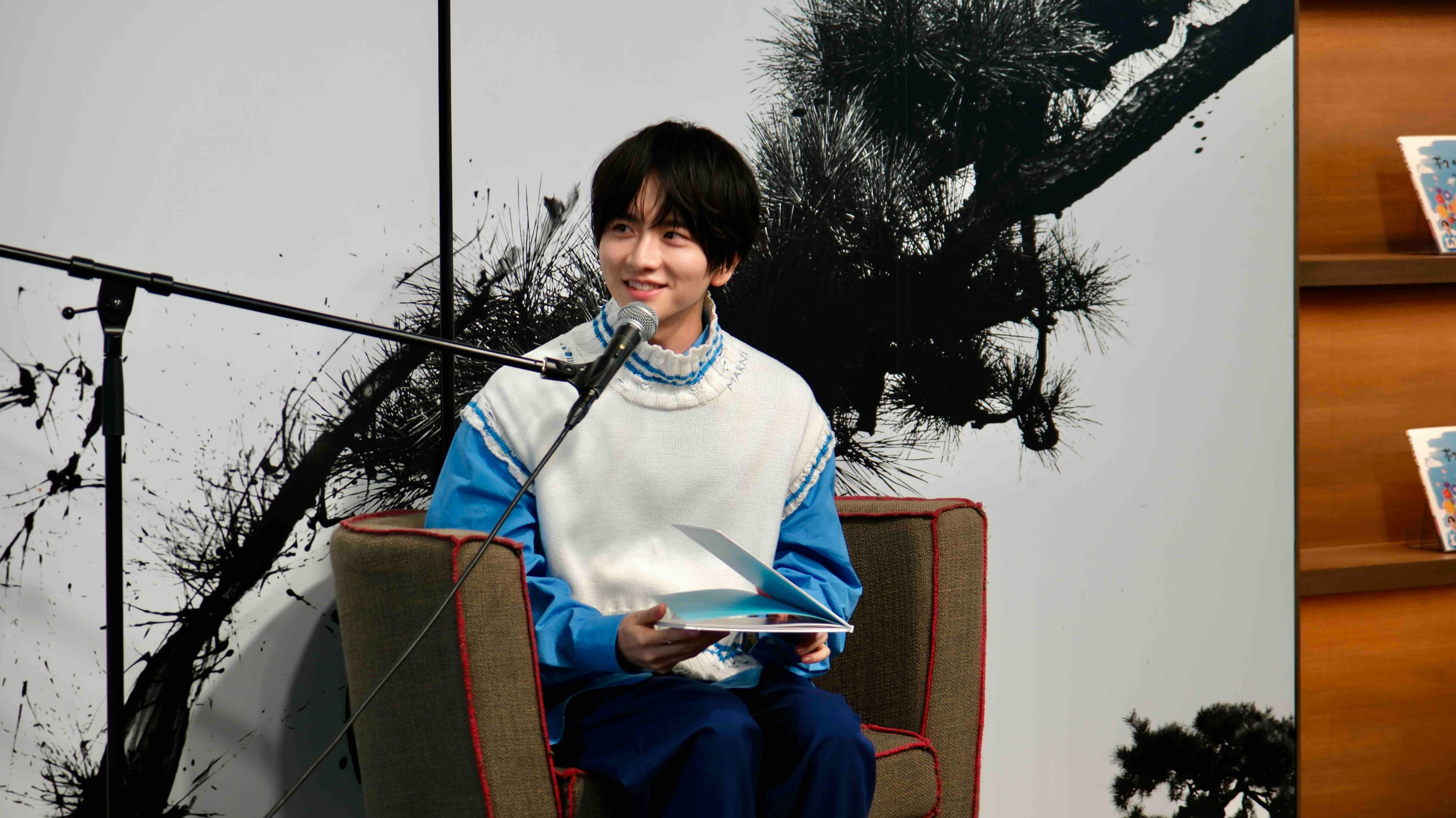 俳優・板垣李光人が絵本『ボクのいろ』 読み聞かせイベント開催の画像