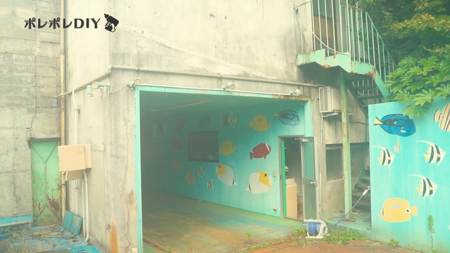 ポレポレが紹介した元眼鏡屋の廃墟ビル