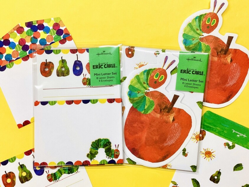 絵本『はらぺこあおむし』ミニレターセット