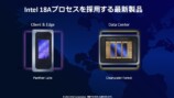 Intel 18Aプロセスを採用する最新製品
