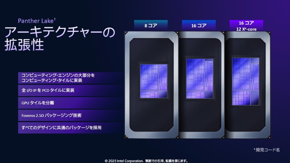 Panther Lakeの拡張性