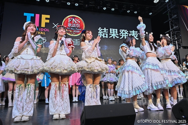 『TIF×FNS歌謡祭 コラボ企画』決勝ライブより