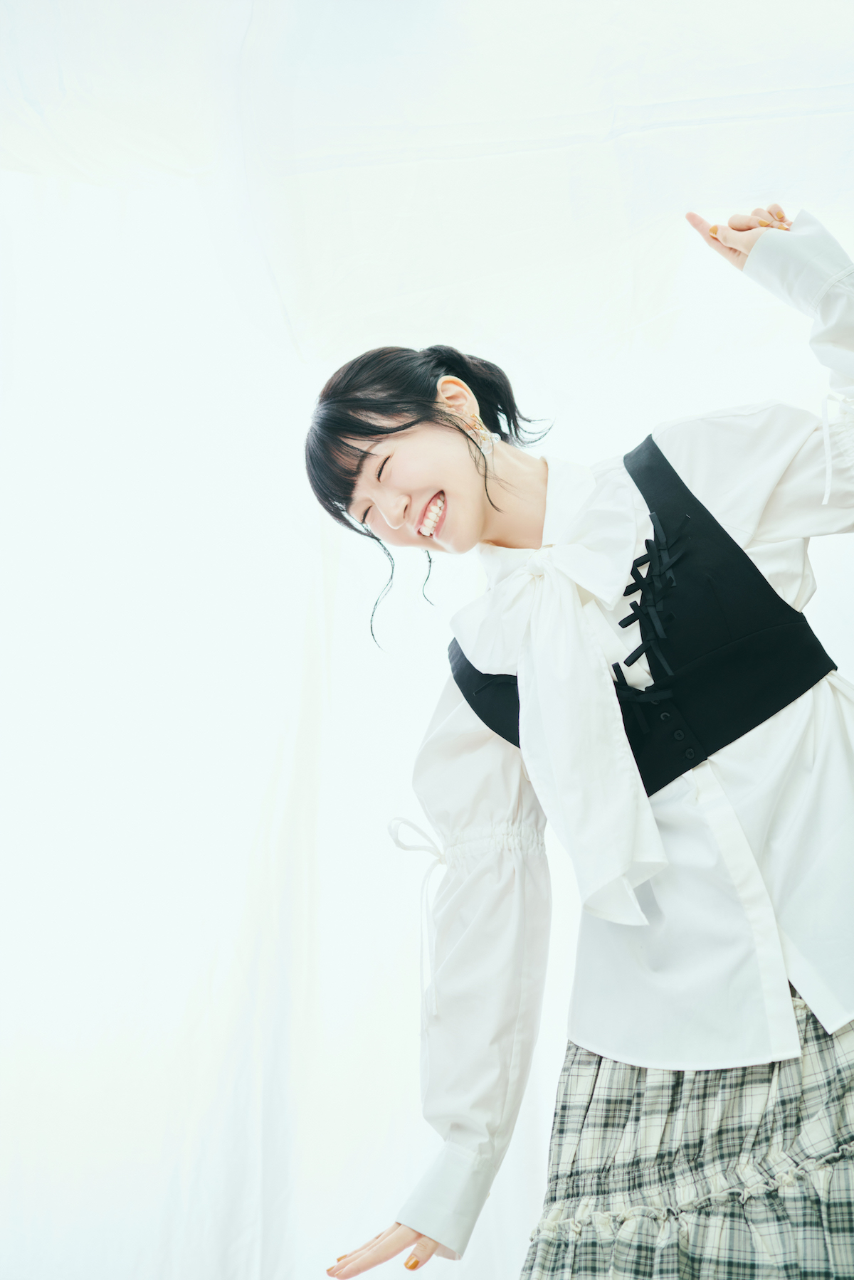 前島亜美（撮影＝梁瀬玉実）