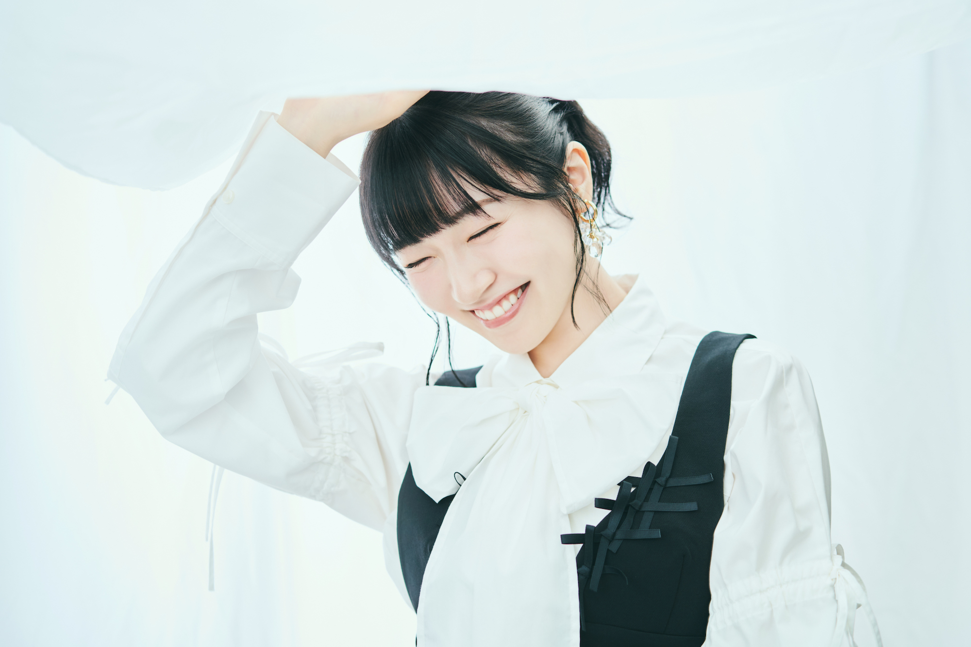 前島亜美（撮影＝梁瀬玉実）