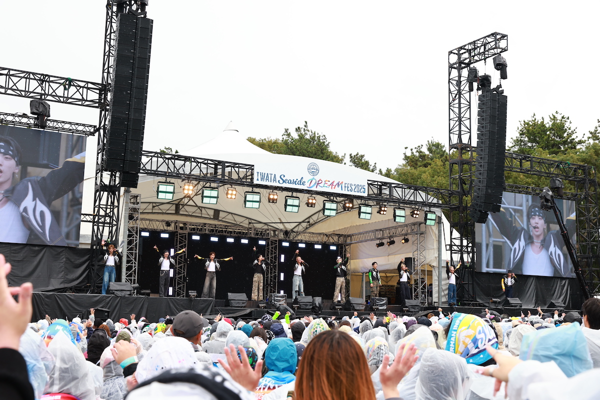 EXILE THE SECOND、PSYCHIC FEVERらLDH所属アーティスト勢揃い　『Iwata Seaside DREAM Fes 2025』徹底レポートの画像1-2